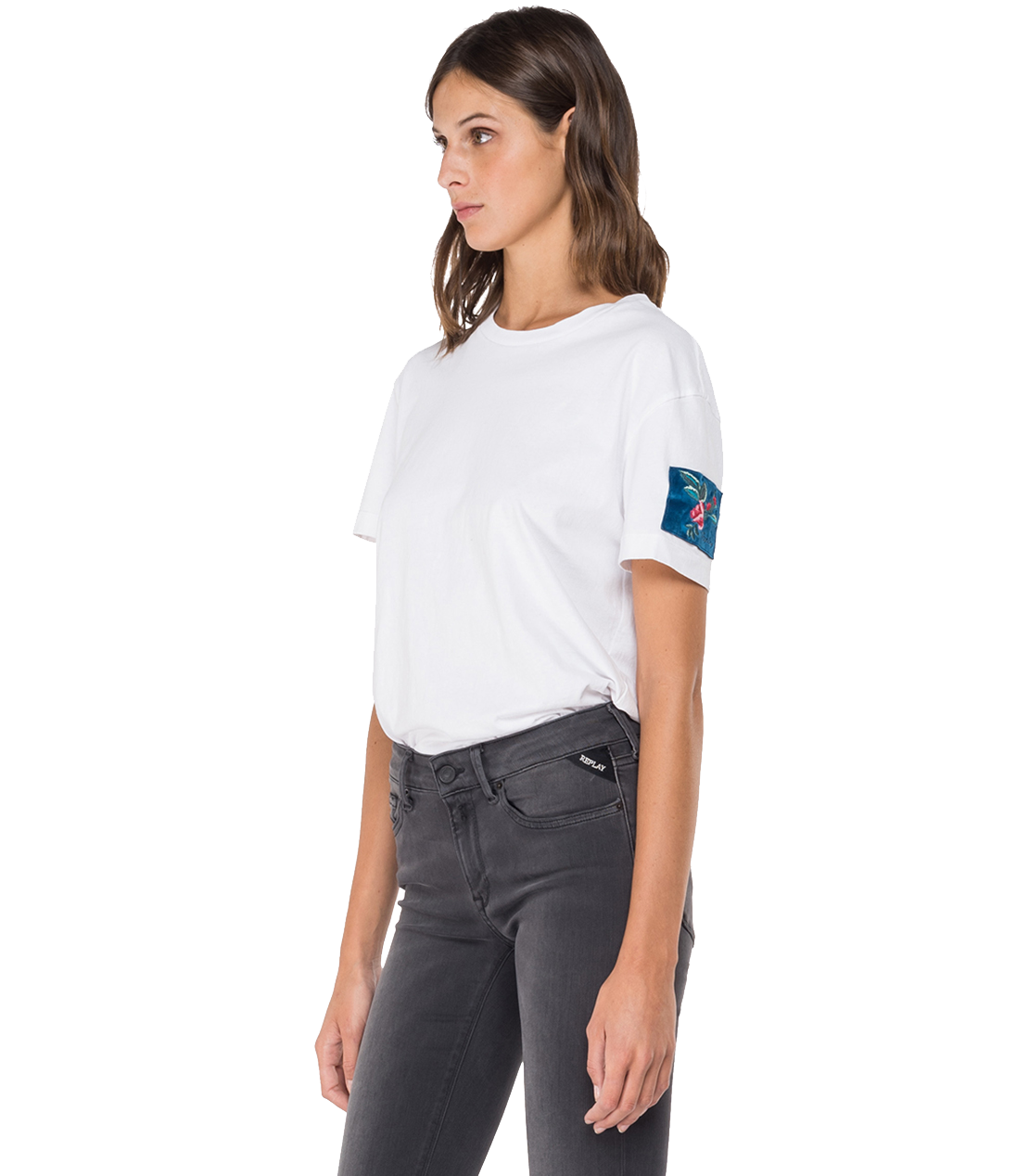  NEW LUZ 11.5oz ハイパーフレックス RE-USED ブラックストレッチデニム 詳細画像 ミディアムグレー 3